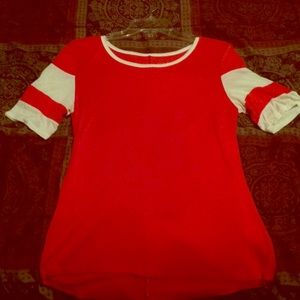 Quarter elbow length sporty tee